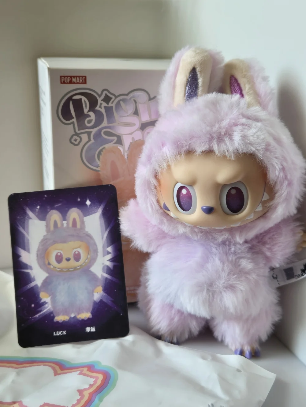 Pop Mart The Monsters Big Into Energy Labubu- Luck - Picture 3 of 7